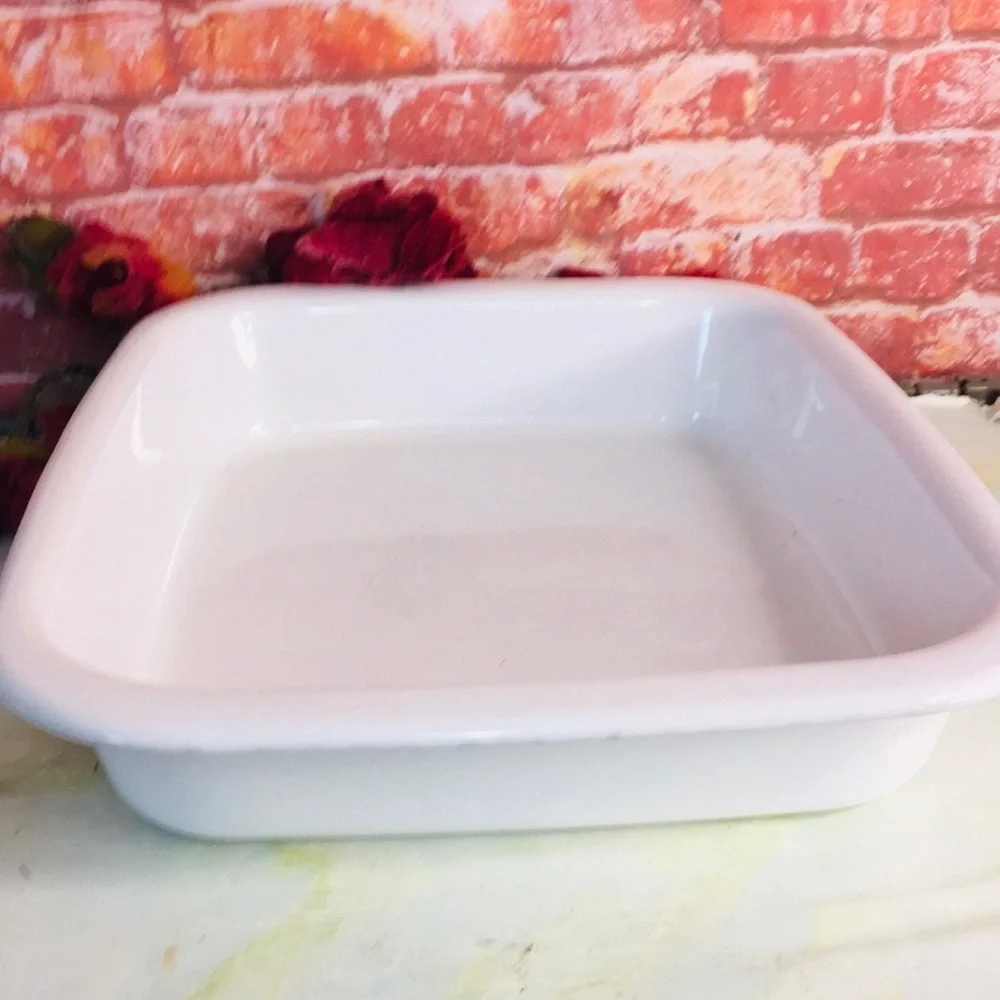 Vintage 70s Corningware Spice of Life Open Roaster A-21
